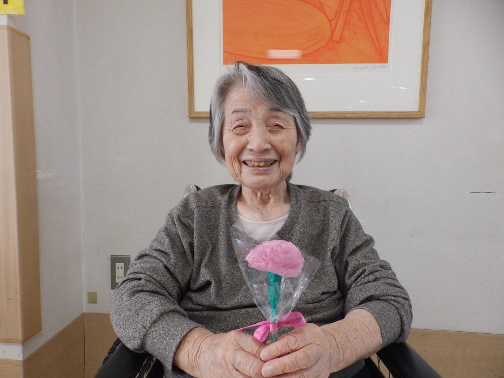 母ちゃんの介護　ハンドメイド お母さん！いつもありがとうございます🥰 | 大阪市東住吉区の介護老人